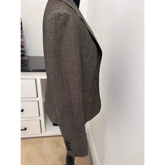 THE LIMITED Blazer Brown 1 Button Size XS - Picture 5 of 7